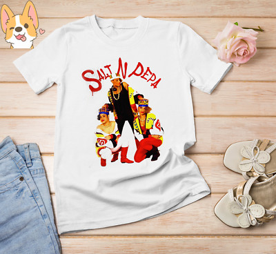 Rare Salt-N-Pepa graffiti 90s hiphop retro pop Black Unisex All