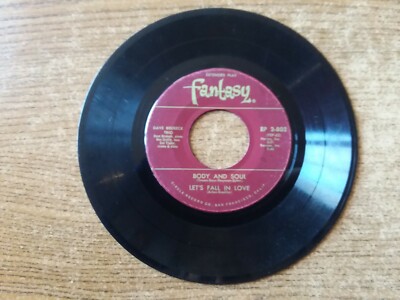 1960S VG--DAVE BRUBECK TRIO-LAURA/INDIANA/BODY&SOUL/LET'S FALL IN LOVE EP2-80245