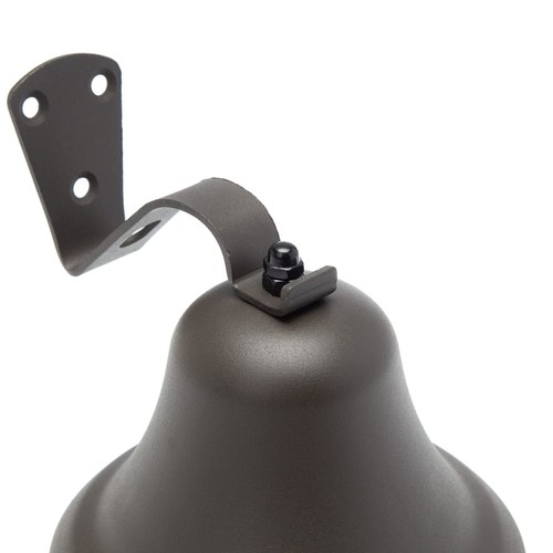 Hanging Bell Dinner Bell Outdoor Bell Bracket Mount Wall Bell Indoor Rope Bel... - Picture 4 of 8