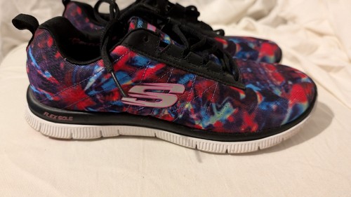 Skechers Sneaker Damengröße 9 – Schuh Skech-Knit mehrfarbig Running Cosmic