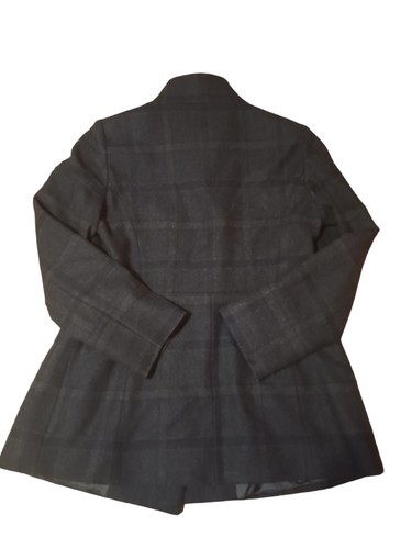 Cinzia Rocca Wool Coat Size 37” Chest Merino Fleece Jacket Made In Italy Womens - Picture 6 of 10