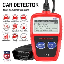 OBD2 Scanner Car Scan Diagnostic Tool Reset Clear Check Engine Code Reader