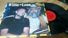 WILLIE AND LEON One For The Road Columbia 36064 2xLP gatefold VG++