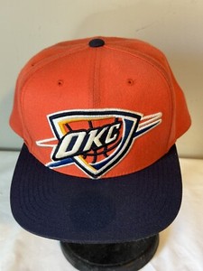 NBA OKC OKLAHOMA CITY THUNDER Cap Hat MITCHELL & NESS SNAPBACK Basketball