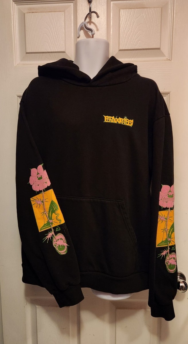 BORN X RAISED HOODIE BLACK WITH LOGO GRAPHICS 2022 DROP BORN X RAISED HOODIE BLACK WITH LOGO GRAPHICS 2022 DROP