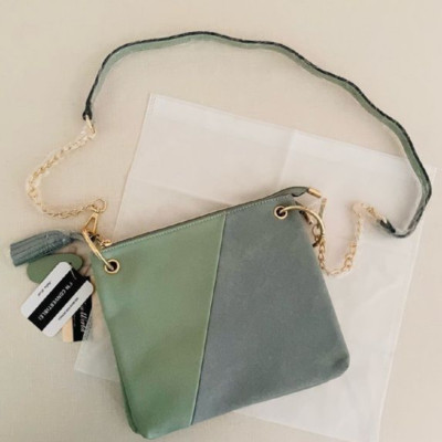 Mellow World Erin Womens Convertible Crossover Bag in Seafoam Green New