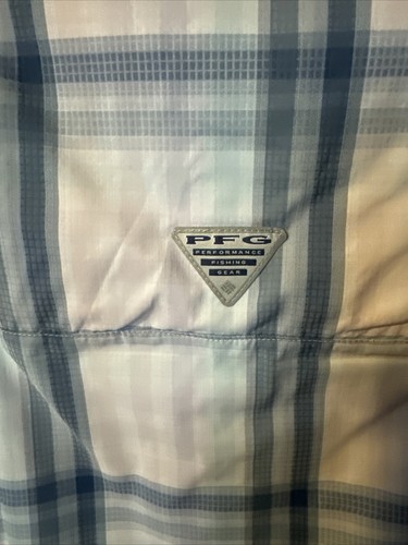 Columbia Men's Super Tamiami Short Sleeve Shirt Multi-Color Plaid (FM7189-506) - Picture 9 of 13