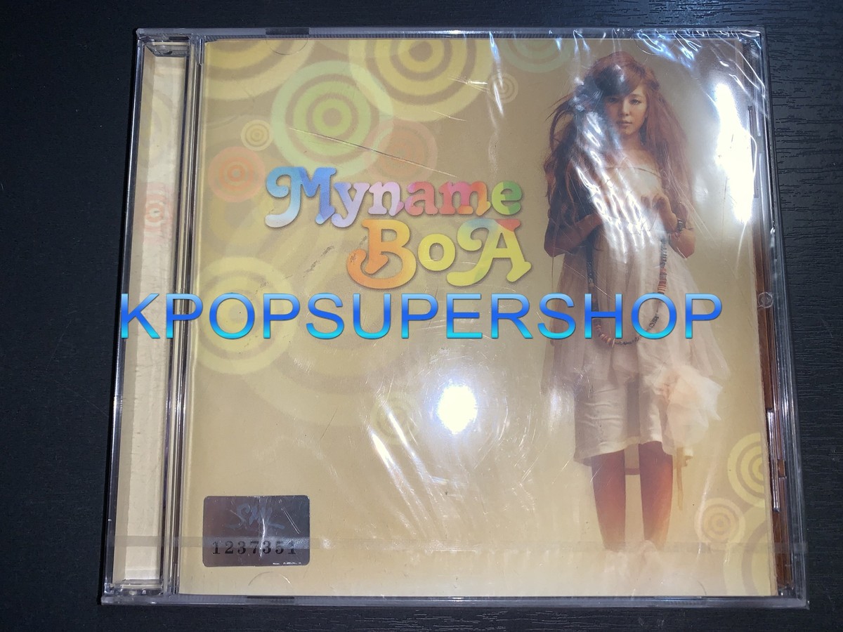 BoA レコード 4枚セット　KPOP BoA 4th Album My Name BoA CD Booklet New Sealed Rare OOP Cracked