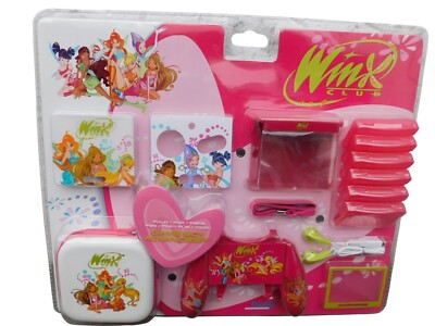 Smoby Winx CLub Gameboy Advance SP Zubehör Set Neu