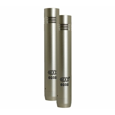 MXL 603S Matched Pair of Instrument Microphones with Shockmounts