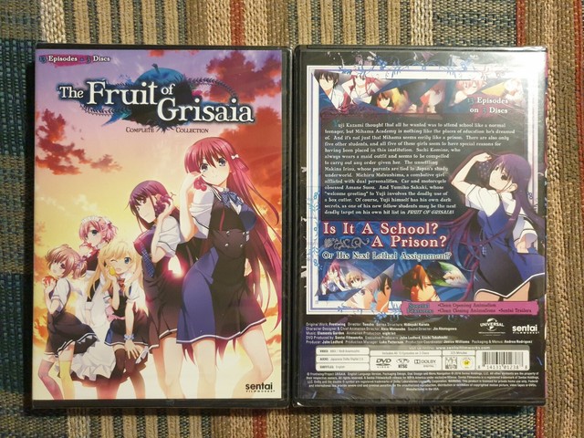 Fruit of Grisaia Season 1 DVD 2016 UPC 814131012388 for sale online | eBay