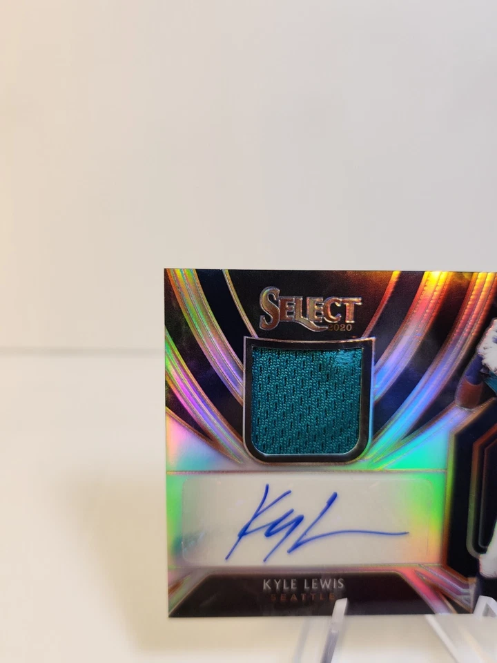 2020 Select Kyle Lewis Rpa Rookie Patch Auto Prizm /99 - Image 3 of 4