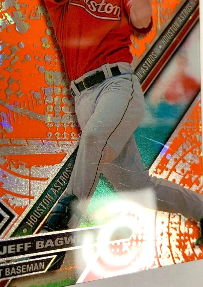 Jeff Bagwell 2017 Topps High Tek Orange Astros #HT-JB /25 - Image 3 of 4