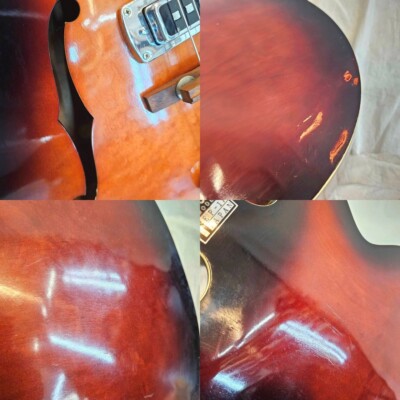 Teisco EP-17 Sunburst Made in Japan 1960s Vintage Hollow