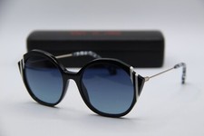 NEW FACE A FACE CINEMA 1 COL 100 BLACK WHITE GRADIENT SUNGLASSES W/CASE 51-17