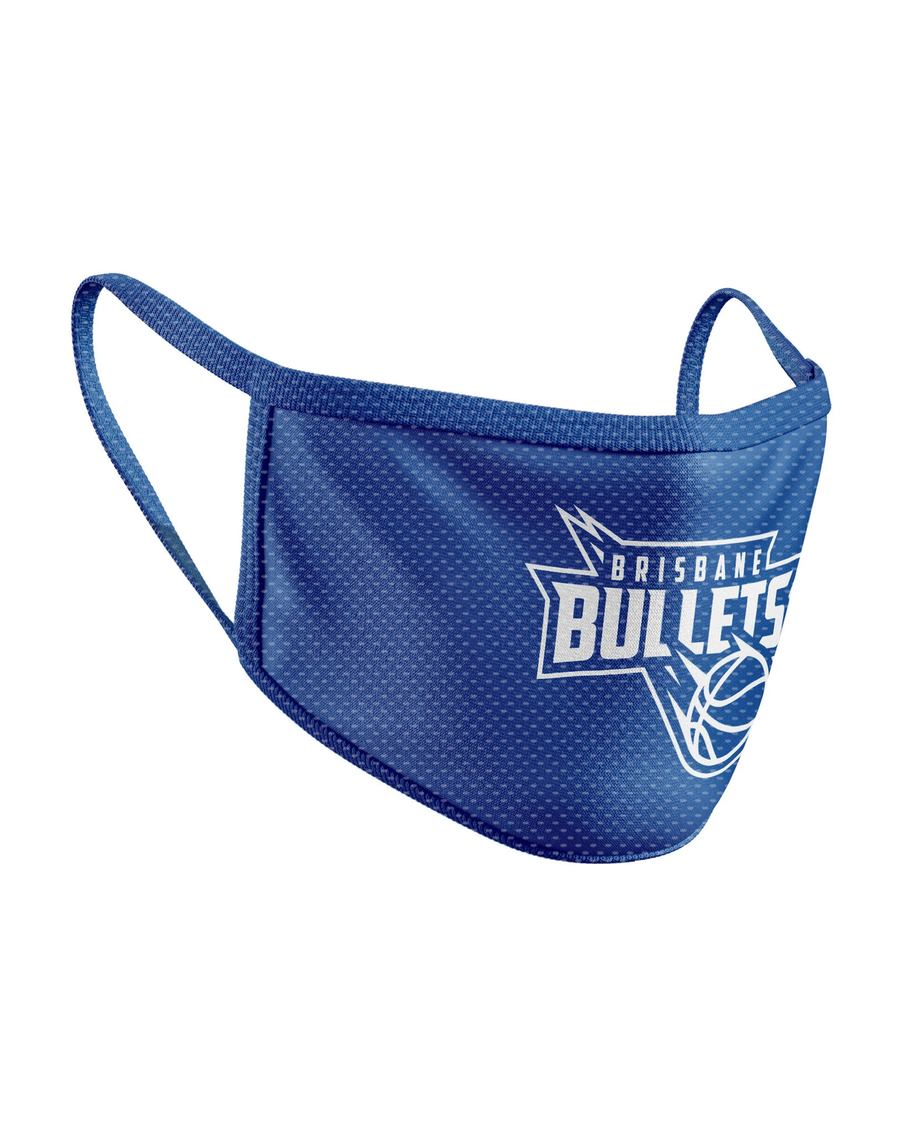Brisbane Bullets Face Mask, NBL Basketball