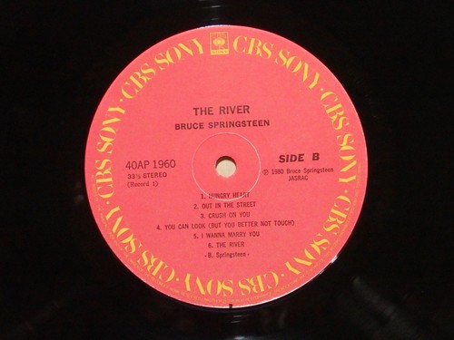 Bruce Springsteen – The River 40AP 1960 Japan 2 insert inner sleeve Obi - Picture 12 of 13