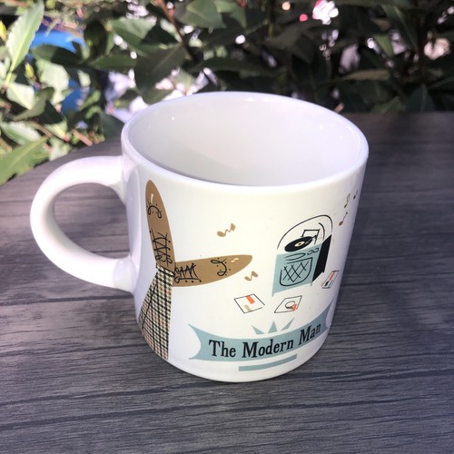 Rex London Modern Man Becher Brandneu mit Etikett, Spülmaschinen- & Mikrowellengeeignet