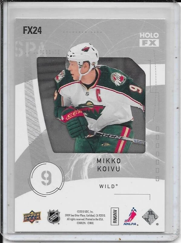 2009-10 SP Authentic Mikko Koivu Holoview FX # FX24 - Image 2 of 2