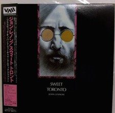 JOHN LENNON SWEET TORONTO Laser Video Disc JAPANESE IMPORT