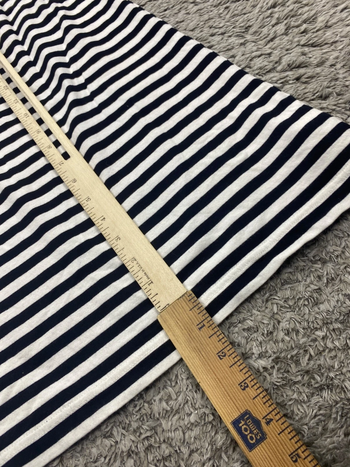 Kate Spade Broome Street Dress donna medio a righe con volant spalle scoperte mini