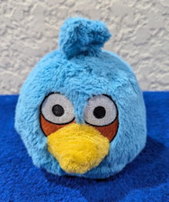 Angry Birds Blue Bird Jay Plush Stuffed Commonwealth Toy - 5  No Sound 2010