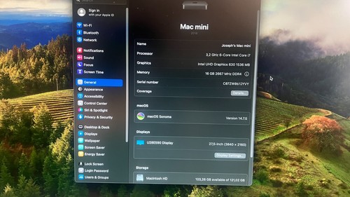 Apple 2018 Mac Mini (Intel Core i7 3.2GHz 6-Cores, 16GB RAM, 128GB SSD) - Picture 2 of 6