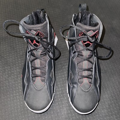 Nike Jordan True Flight Black Gym Red Anthracite 11 UK 342964