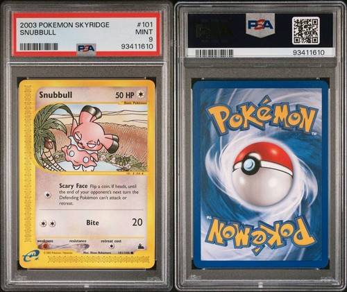 Snubbull graded PSA 9 for sale on eBay