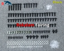 Motorcycle Fairing Universal Modified Bolts Screws Kit,Bodywork Fastener Clips