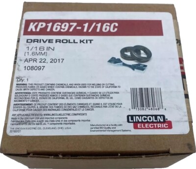 Lincoln Electric KP1697-1/16C Drive Roll Kit - 1/16'' Cored Wire