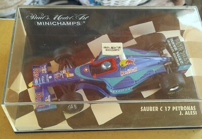 MINICHAMPS  1/43  ジャンアレジ　ザウバー C17 ペトロナス 1/43 MINICHAMPS SAUBER C17 PETRONAS ,red bull, J. ALESI