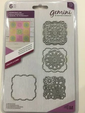 Crafter's Companion - CREATE-A-CARD Patchwork Dies- Periwinkle Patchwork New