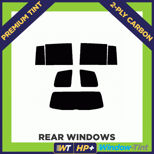 For VW Touran 5-door MPV 2002-09 Carbon Pre Cut Window Tint 5% Limo 2-ply HP+ - Picture 2 of 10