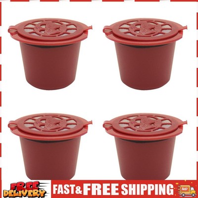4pcs Reusable Coffee Capsule Filter Compatible with Nespresso Coffee Machine SN9