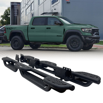 For 2019-2025 Dodge Ram1500 New Body Style Cew Cab Drop Side Steps Running Board
