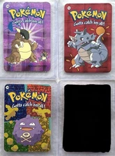 Kangaskhan, Rhydon, And Koffing Prisms