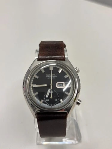 Seiko 6139-8030 Automatic Chronograph March 1974 Vintage