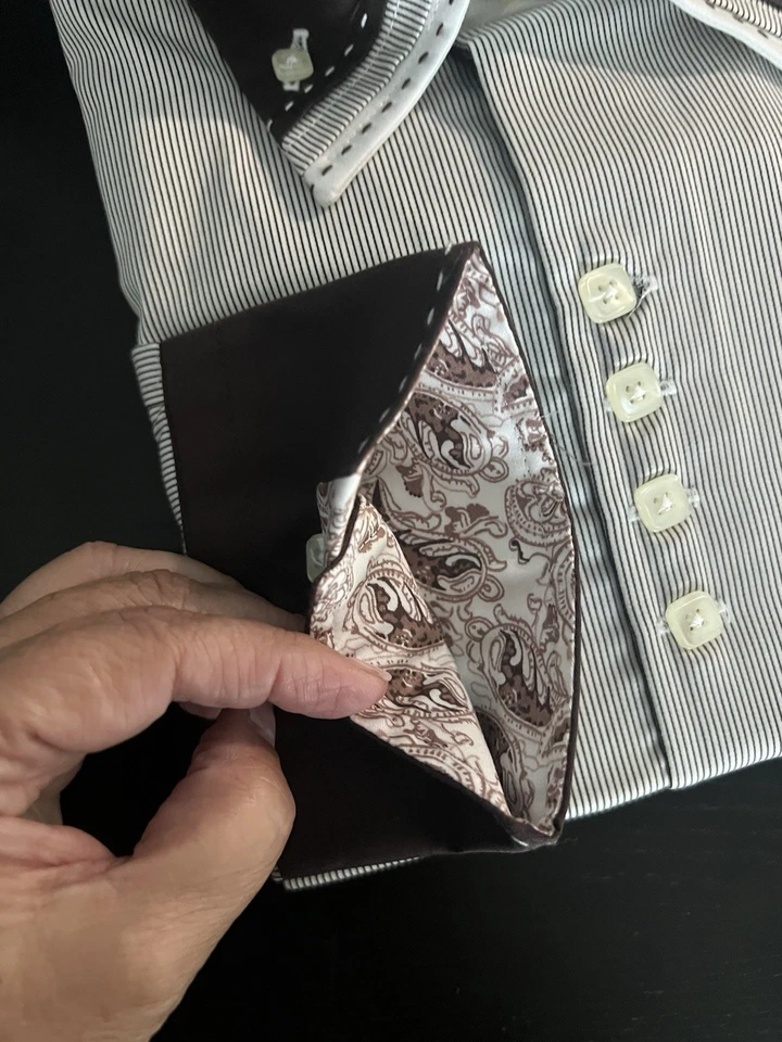 A.J. Camicia Pratt Designer Of Original Fashions Las Vegas/Hollywood EST 1968, XXL - Immagine 4 di 4