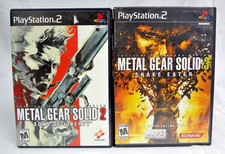 Sony PlayStation 2 Metal Gear Solid 2: Sons of Liberty & 3 Snake Eater Bundle!