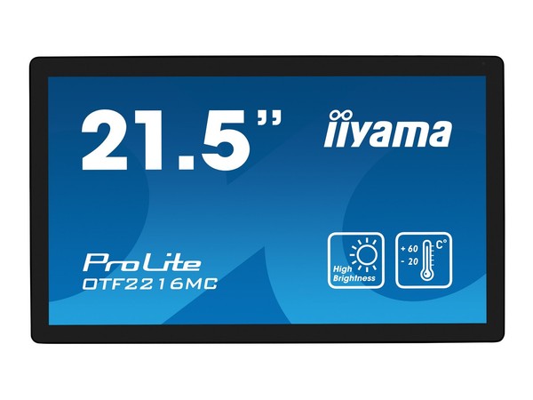 "Iiyama Prolite OTF2216MC-B1 39,6 Cm (15.6\") 1920 X 1080 Pixel Full Hd 25 Ms"-image