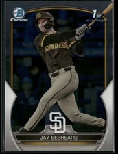2023 Bowman Draft #BDC-166 Jay Beshears Chrome