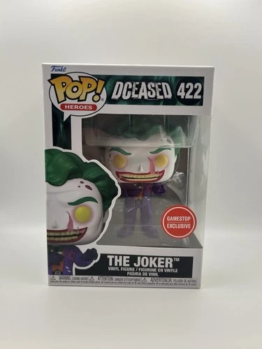 Funko Pop! Heroes DCeased The Joker #422 GameStop Exclusive
