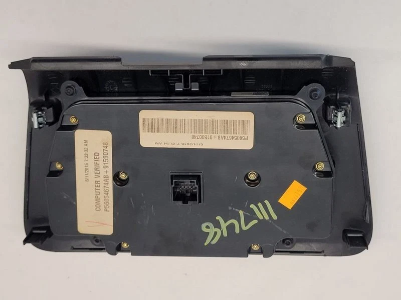 2015-2016 Dodge Charger AC Heater Climate Control Temperature OEM - Image 3 of 3