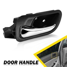 Lh Left Interior Door Handle For 2003 2004-2007 Honda Accord Sedan Rear Chrome A