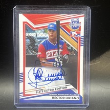 2022 Elite Extra Edition DPL Signatures #215 Hector Liriano