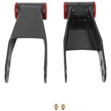 2" Rear Drop Shackles Kit For Chevy Silverado GMC Sierra 1500 C1500 1988-17 2018