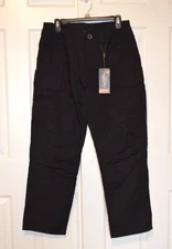 Free Soldier Outdoor Apparel Relaxed Fit Tactical Pants Mens 32x27 Black Cargo