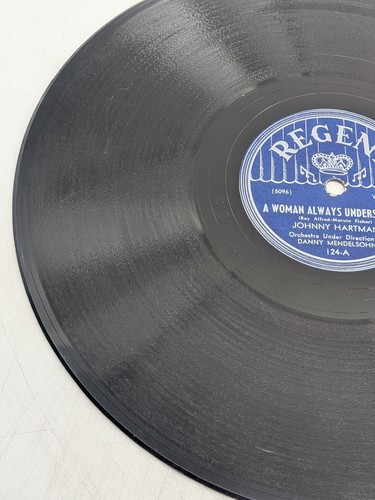 Why I Was Born/A Woman Always Understands JOHNNY HARTMAN 78 RPM JAZZ VG- RARE - Picture 3 of 6
