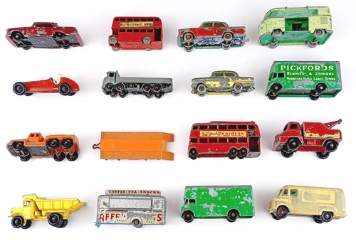 Vintage Matchbox Lesney Toys 1-75 Series Moko Job Lot Trucks / Cars / Trailers